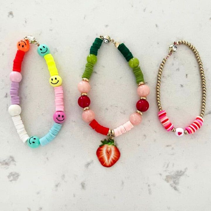 DIY Clay Bead Bracelet