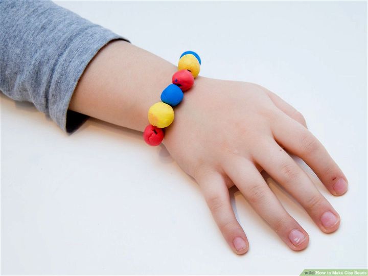  How to Make Clay Beads Bracelet for Kids