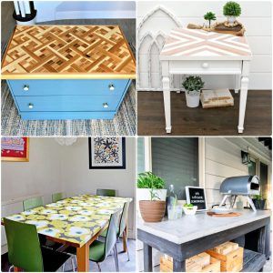 table top ideas25 cheap DIY table top ideas: how to build a table top