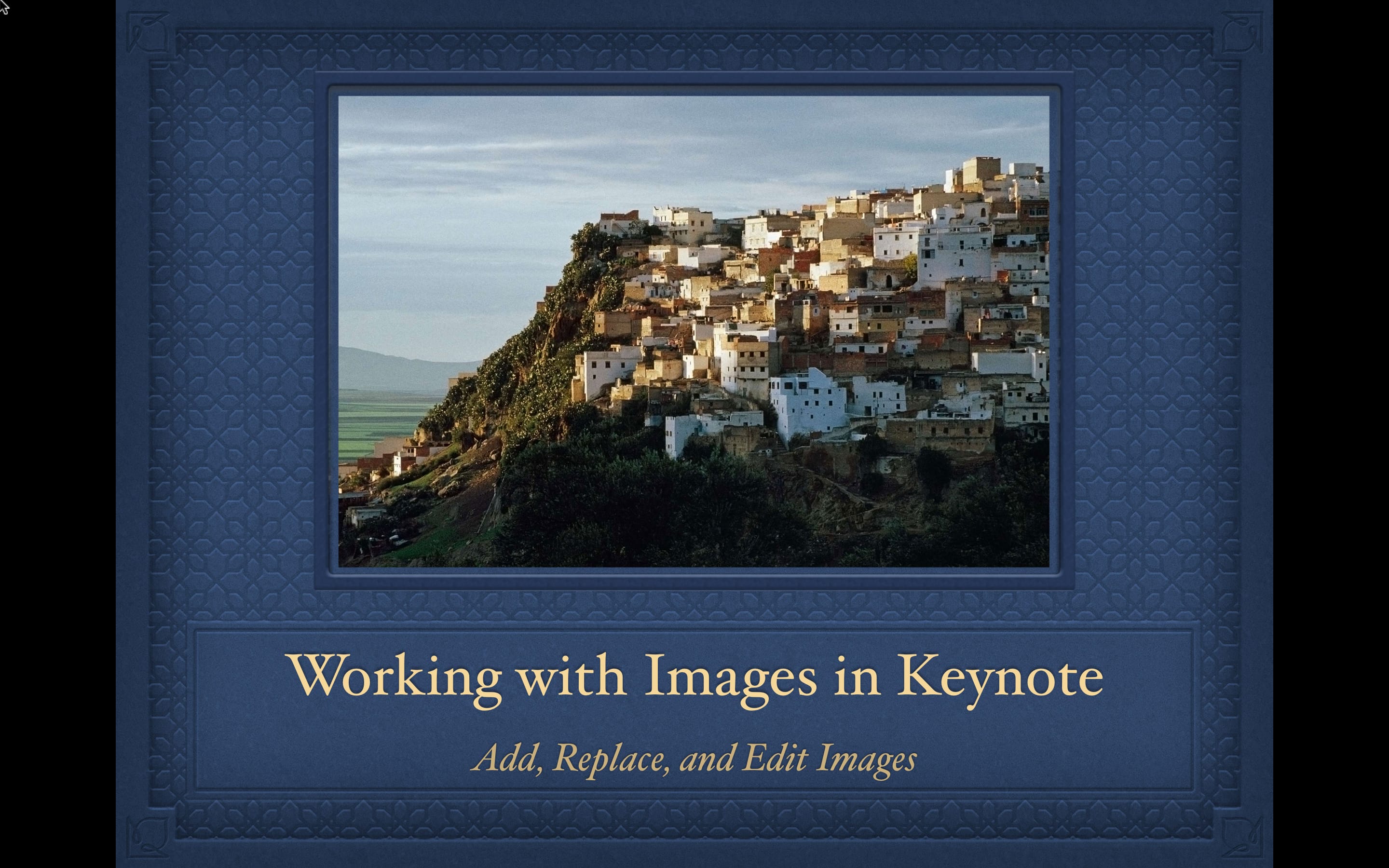 Working with Keynote Images on Mac