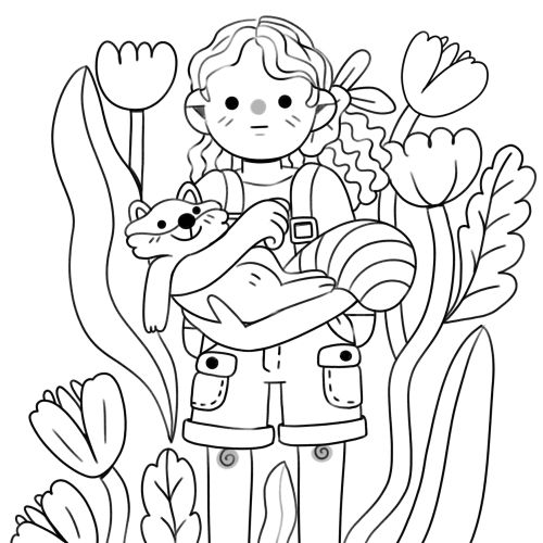 Clémence Guillemaud Coloring Book