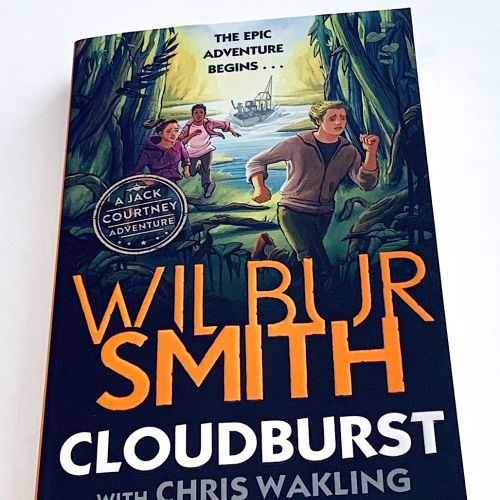 Kids comic book Wilbur Smith Cloudburst book