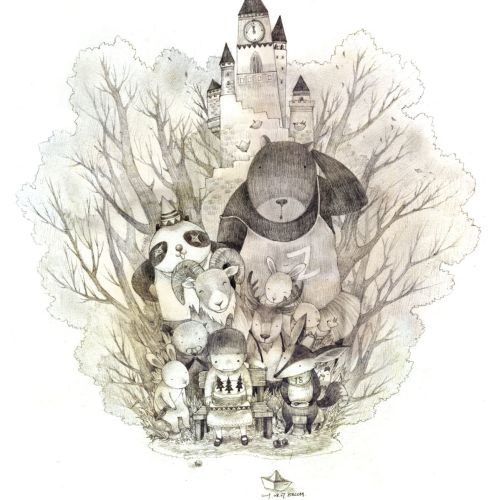 Mae Besom Children's book illustrator. China