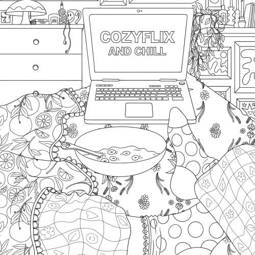 Rachel Winter Coloring Book Illustrator from Canada