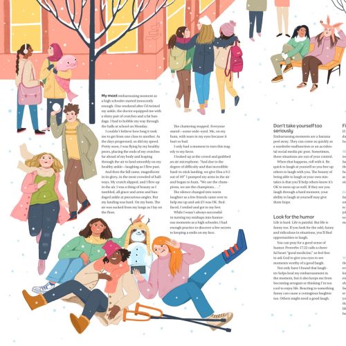 Brio magazine's feature article on teenage relationships