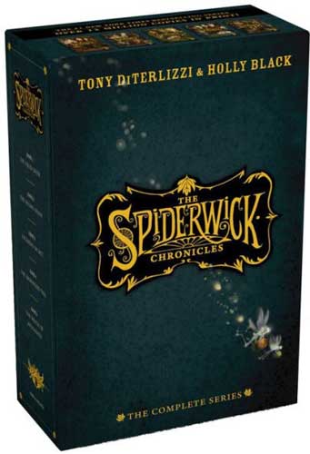 Spiderwick Chronicles by Tony DiTerlizzi and Holly Black - fantasy series for third grade book clubs