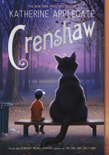 Crenshaw by Katherine Applegate - adventure story book for 3rd graders