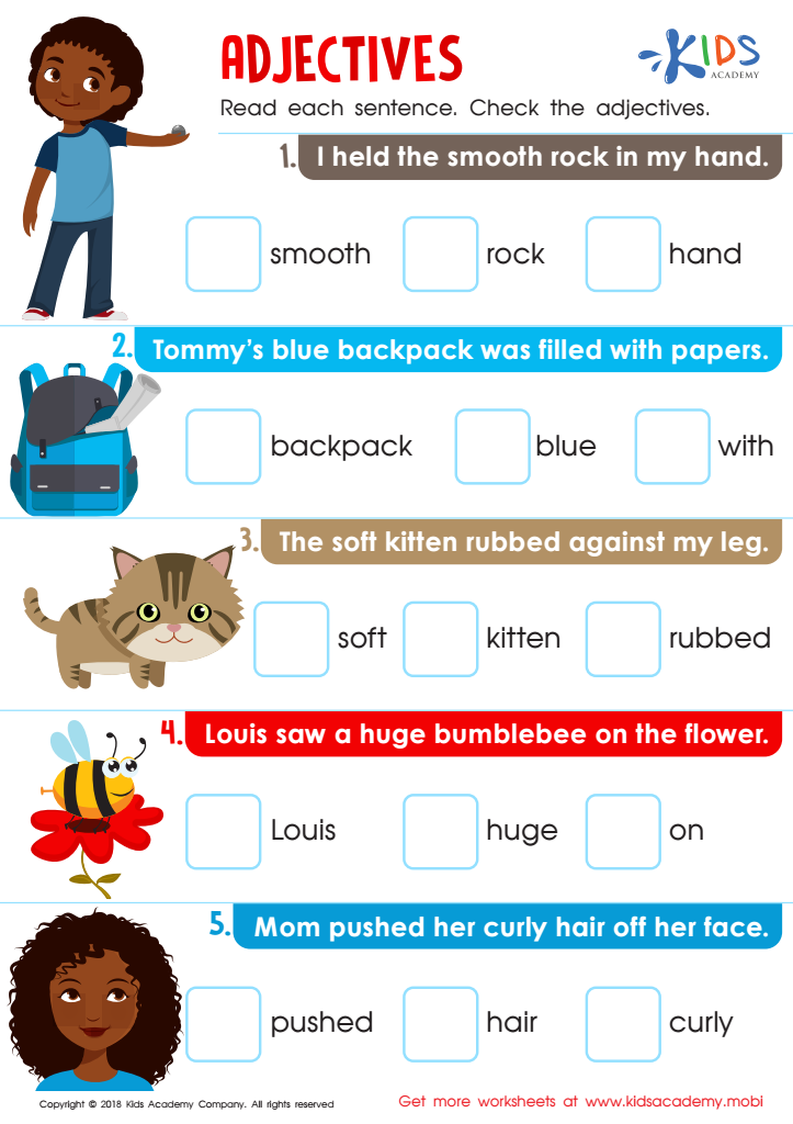 Best Adjective Worksheet Images Adjective Worksheet Adjectives | My XXX ...