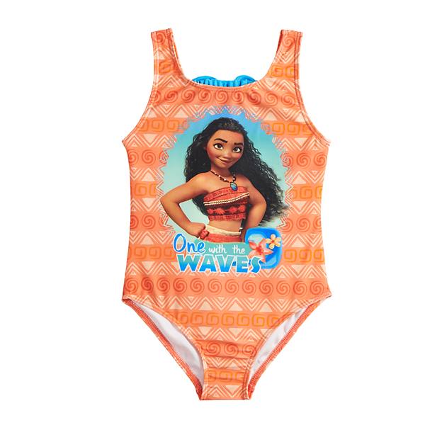 Disney's Moana Girls 4-6x One-Piece Swimsuit