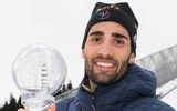 Malgré un oubli inhabituel qui aurait pu lui coûter la victoire, Martin Fourcade a décroché un 20e Petit Globe. (Photo AFP)