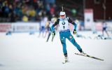 Justine Braisaz a terminé 8e du sprint. (Photo AFP)