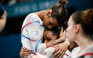 Mélanie de Jesus do Santos était en larmes à l’issue de la compétition. (Photo Loïc Venance/AFP)