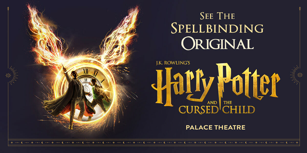 Harry Potter and The Cursed Child at the Palace Theatre London. 2024 artwork. 