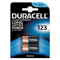 Duracell Ultra 123 Lithium 3V (par 2)