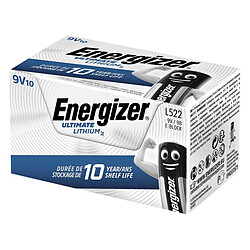 Energizer Lithium 9V (par 10)