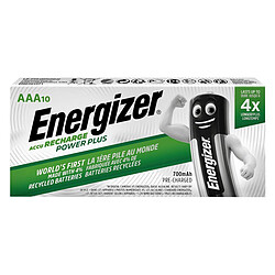 Energizer Recharge Power Plus AA 700 mAh (par 10)