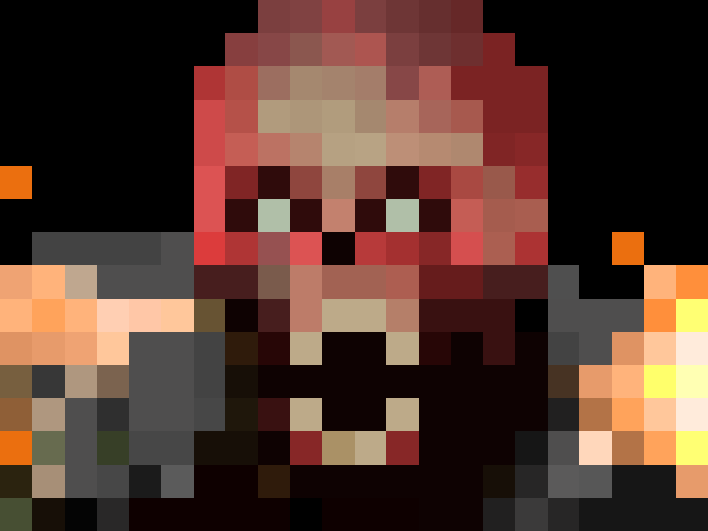 Original doom sprites - monstersBeautiful