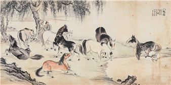 Horses - Huang Xi