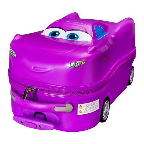 Cars Trolley Bag, Purple, 95311