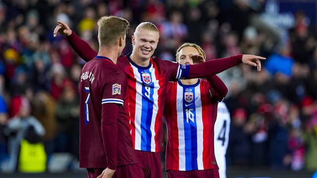 Haaland kroont zich tot Noors topscorer aller tijden