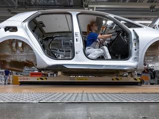 Productie van de Volkswagen ID.3 in Zwickau, Duitsland