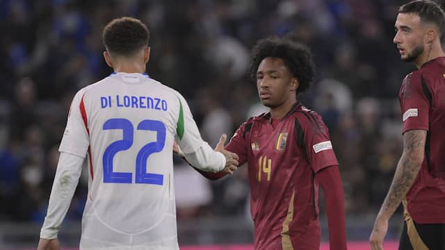 Samenvatting: Doelpuntrijke kraker tussen Italië en België in Nations League