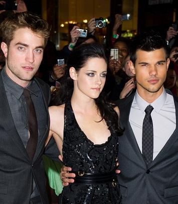 Robert Pattinson, Kristen Stewart and Taylor Lautner Finish Breaking ...