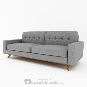 Luna Sofa Vray 3d model