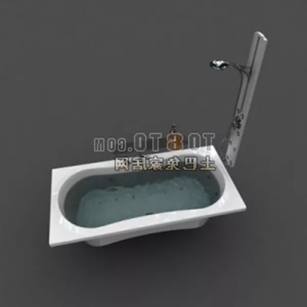 Freestanding Bathtub 3d model