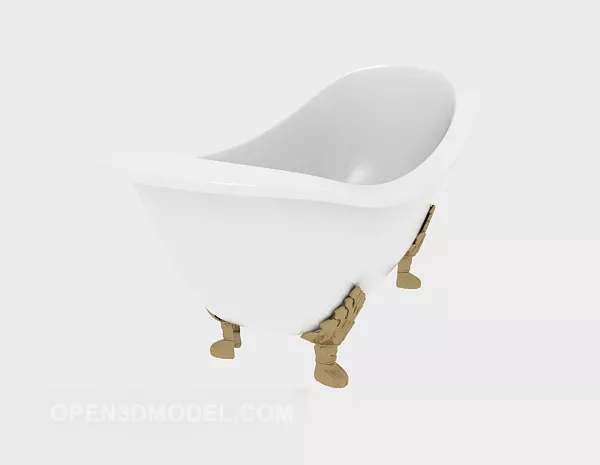 Freestanding Bathtub 3d model