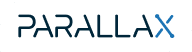 parallax logo white background