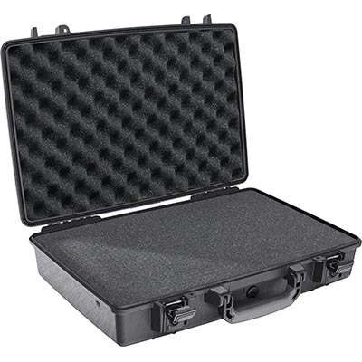 pelican 1490 protector black case with foam