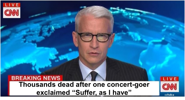 CNN Breaking News Anderson Cooper meme | image tagged in memes | made with Piñata Farms meme generator