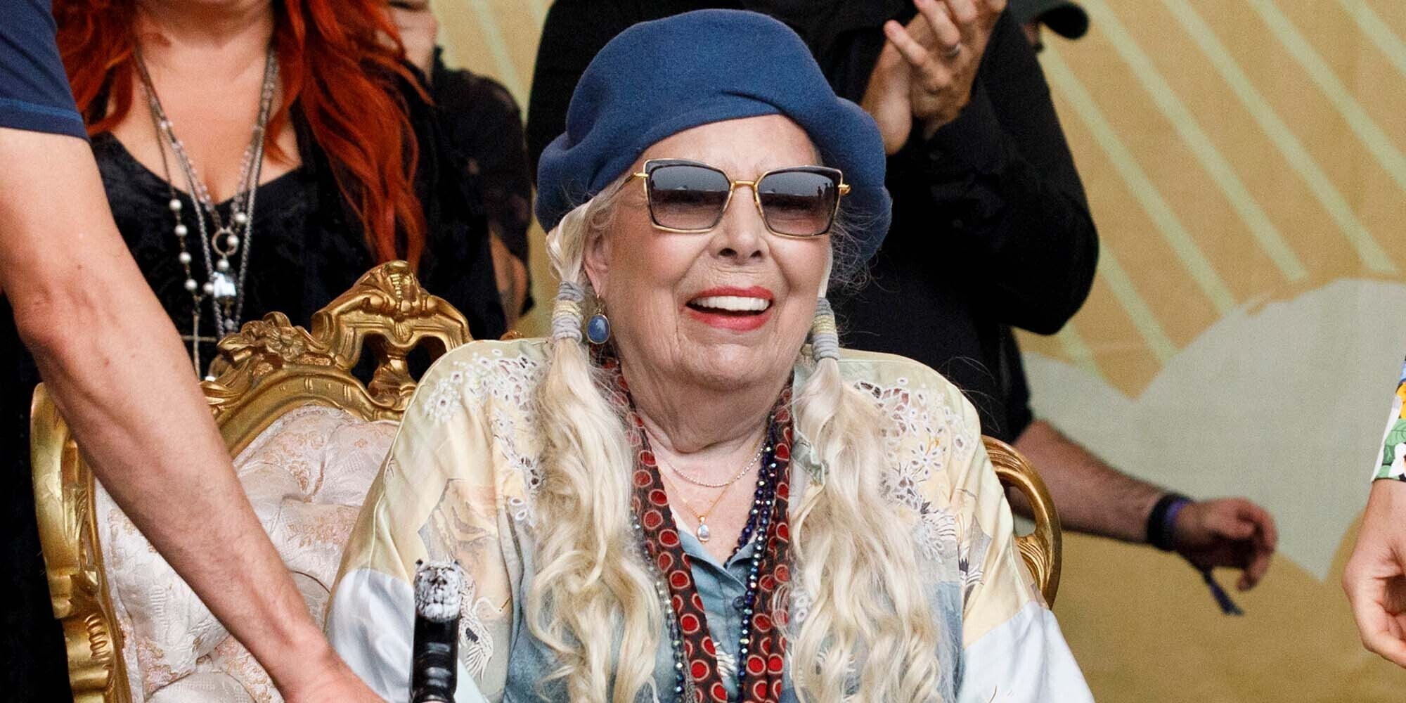 Joni Mitchell at Newport Folk Festival 2022