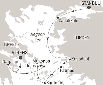 Cruising the Aegean: Turkey and the Greek Isles – with Smithsonian Journeys