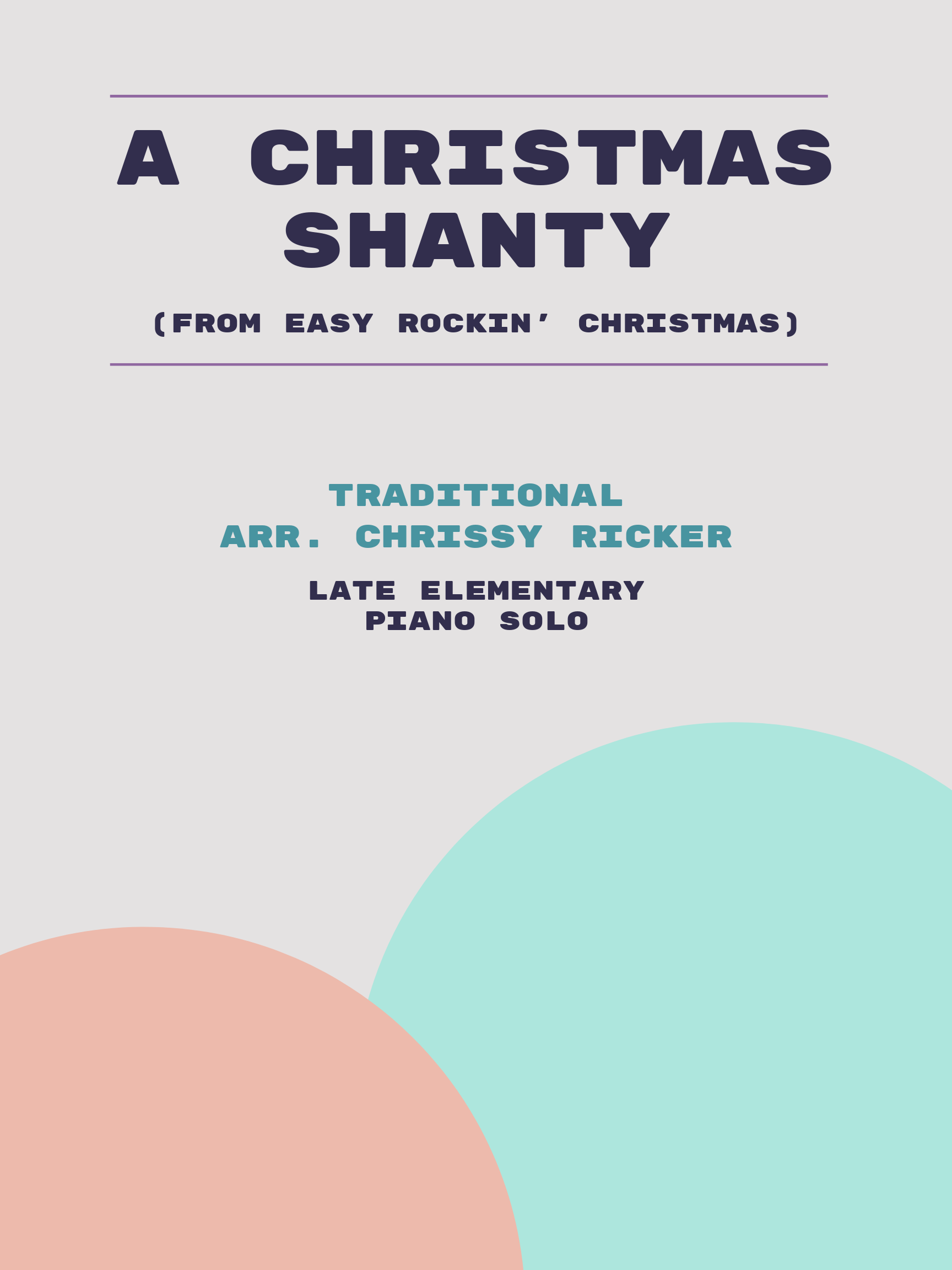 A Christmas Shanty by Traditional