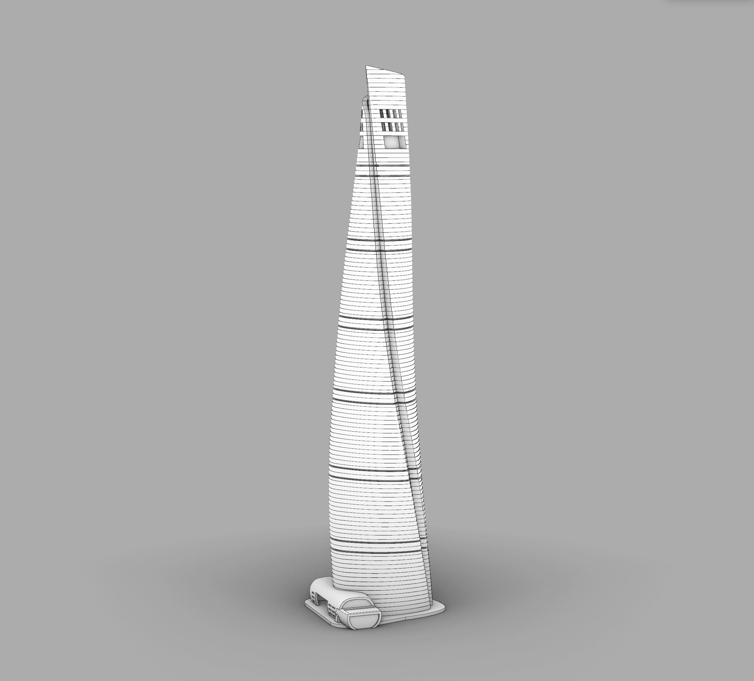 Shanghai Tower by zoetion | Download free STL model | Printables.com