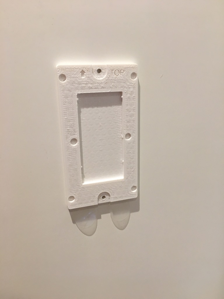 Insteon Mini Remote Screwless Bracket by PatPend | Download free STL ...