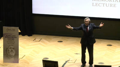 gordon brown at sacks lecture 2024 speech