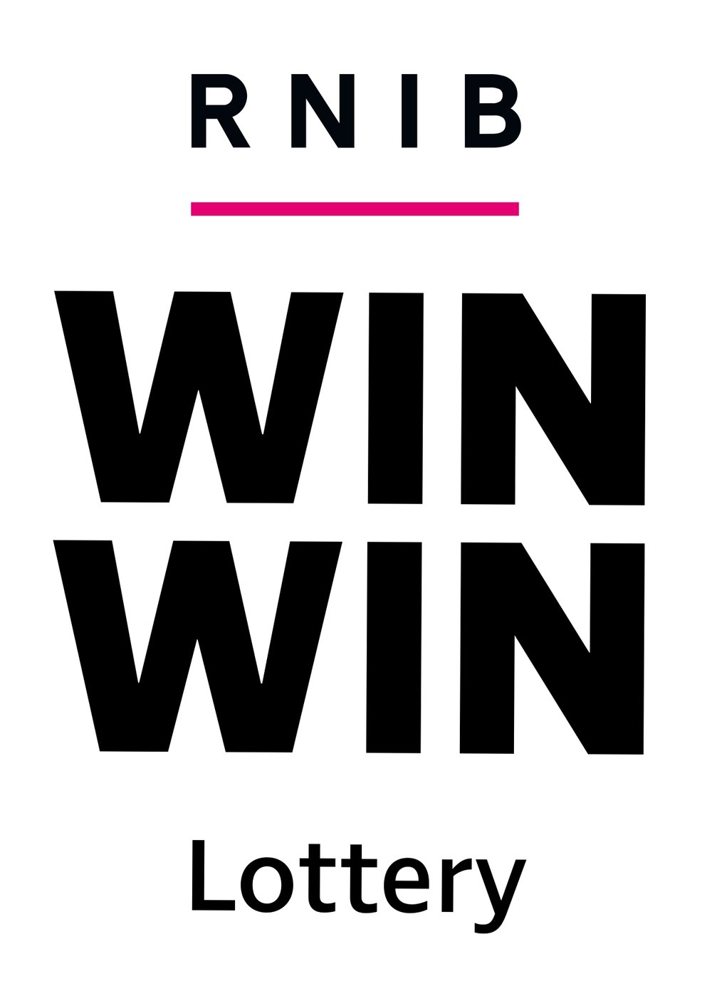 RNIB WIN WIN Lottery logo