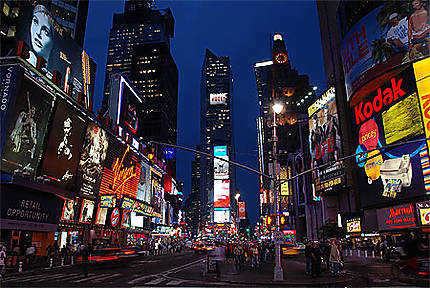 Times Square by night