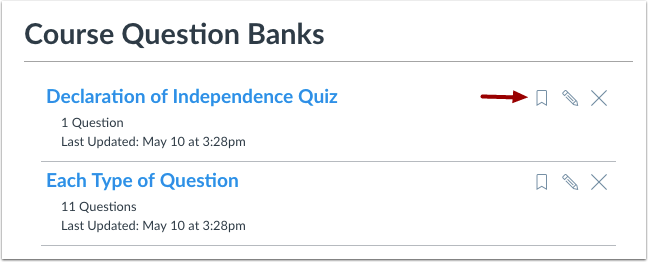 Bookmark Question Bank