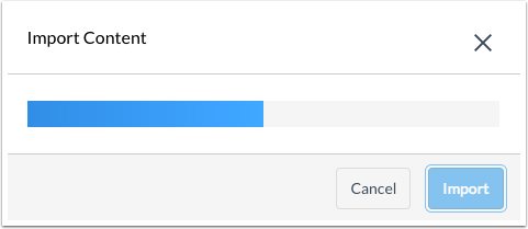 View Import Status