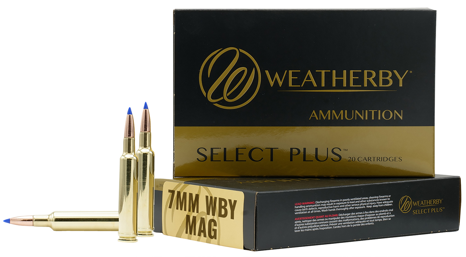 Weatherby N7MM160PT Select Plus 7mmWthbyMag 160gr Nosler Spitzer ...