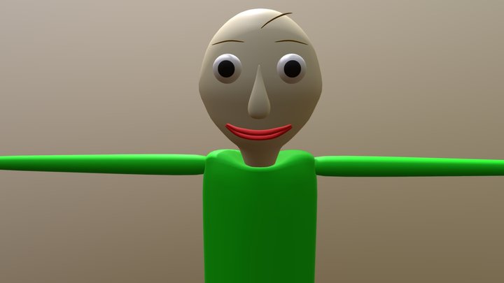 Baldi every door 3D Model