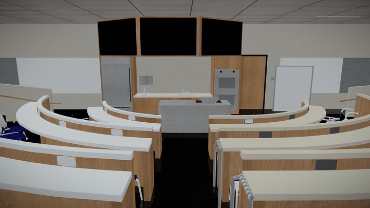 THCA - Lecture Hall 3D Model