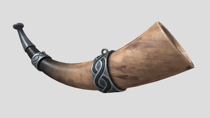 War Horn 3D Model