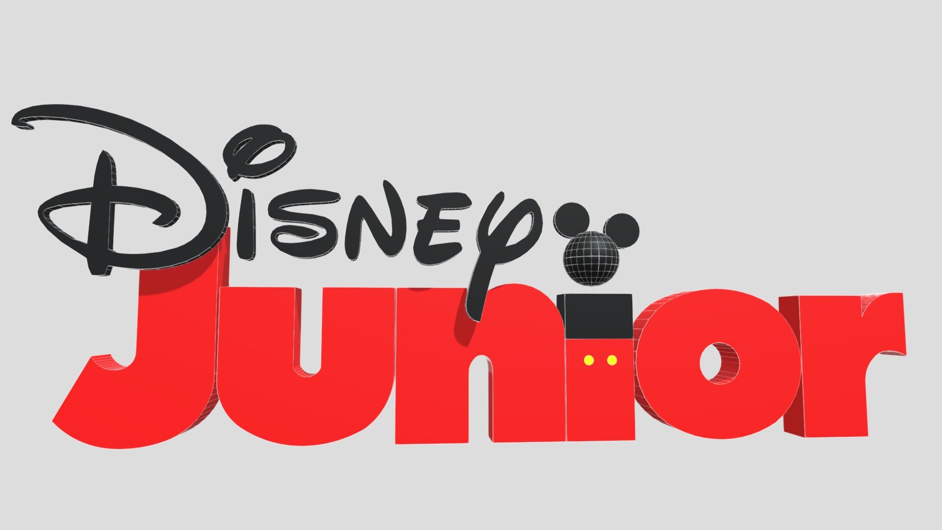 disney-junior-logo (1) - 3D model by noahnoel79 [fa26faa] - Sketchfab