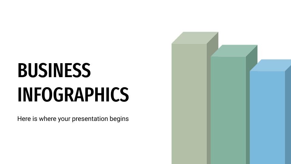 Business Infographics presentation template 