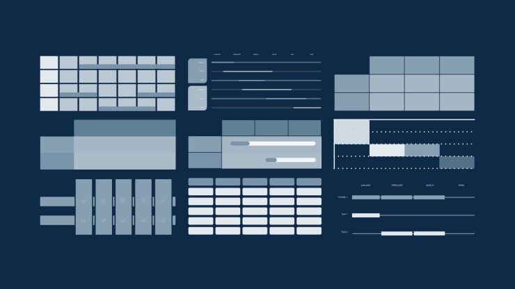 Cruise Ship Line Company Profile presentation template 